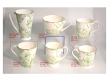 SMF New Design Ceramic Dinnerware Set Tableware Plates, Bowls and Cup and Saucer Set