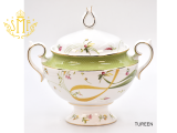 Bone China Porcelain Dinner Plate Set Dinnerware Sets Wholesale Luxury Ceramic Tableware set