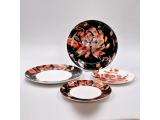 SMF Patent Design Bone China Dinner Plate Set Dinnerware Sets Wholesale Ceramic Tableware Teapot