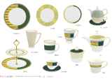 SMF Patent Design Premium Fine Bone China Dinnerware Set Tableware