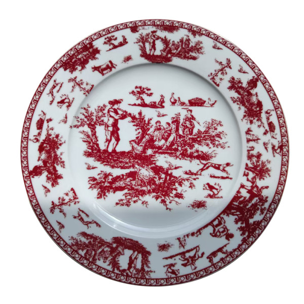 Porcelain Decals Baked 10.5 inch Plate for Home Welcome Customization of Design AB grade SGS FDA passed Quality