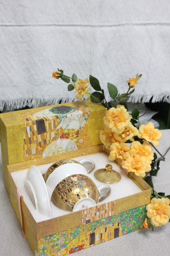 Fine Bone China Dinner Set Kremlin Style Tea Cup Set Coffee Mug Delicate Packaging Ideal for Home Office Gifts