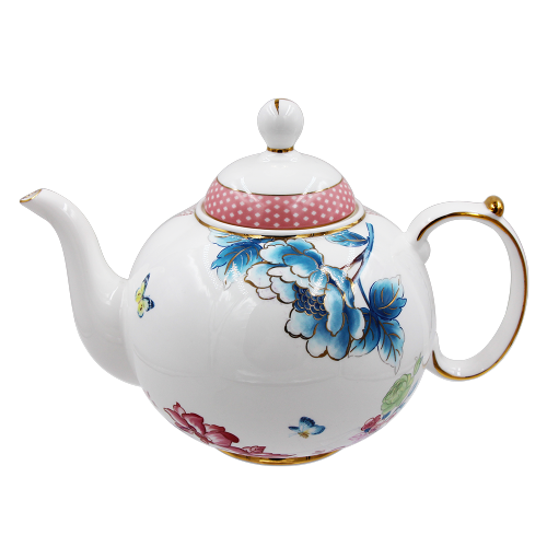 Personalized Western Style Unique Drink ware Bone China Tea Pot Teapot Coffee Cups for Drinking 800ml 1000ml 1200ml 1400ml