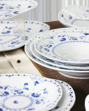 Traditional Qinghua Porcelain Soup Bowl with Underglazed Decal Design LFGB FDA Food Safe High Quality Dining Bowls