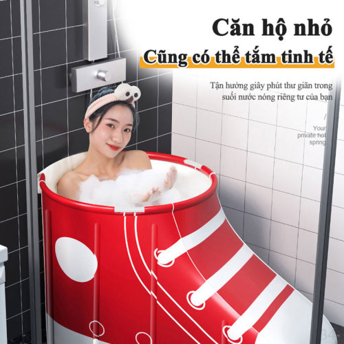 Bồn tắm gấp cao cấp, Xông hơi khỏe mạnh và SPA yên tĩnh, Trẻ sơ sinh, trẻ em, người lớn.