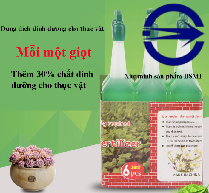 dung dịch dinh dưỡng thực vật đậm đặc，Chỉ cần một giọt，Có thể làm cho cây của bạn sống lại