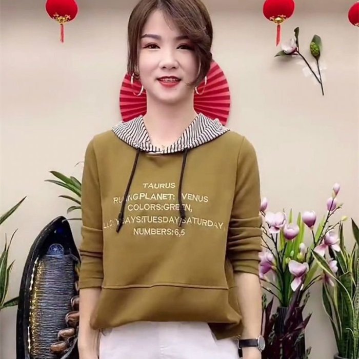 Women’s fashion cotton layered hoodies