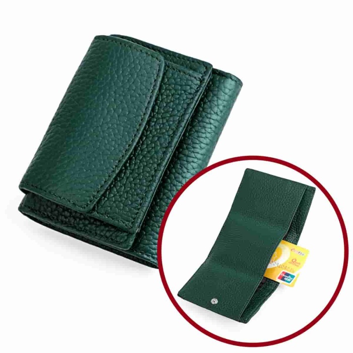 🎁洗練された上品さ 三つ折りミニ財布