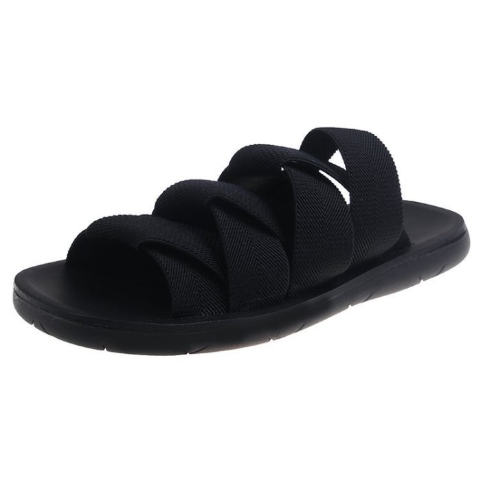 日版彈力帶拖鞋 👡編み込みベルト2WAYサンダルが新登場～ 👡スリッパとしても履ける1足！