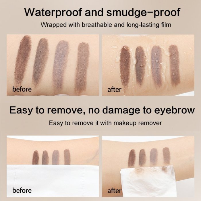 3D liquid eyebrow pencil  24-hour makeup!