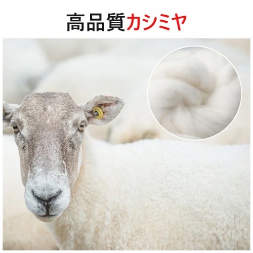 カシミヤボトミングシャツ✅ナチュラルなウール生地を採用、360°循環保温、防寒対策、保温性も申し分なし。