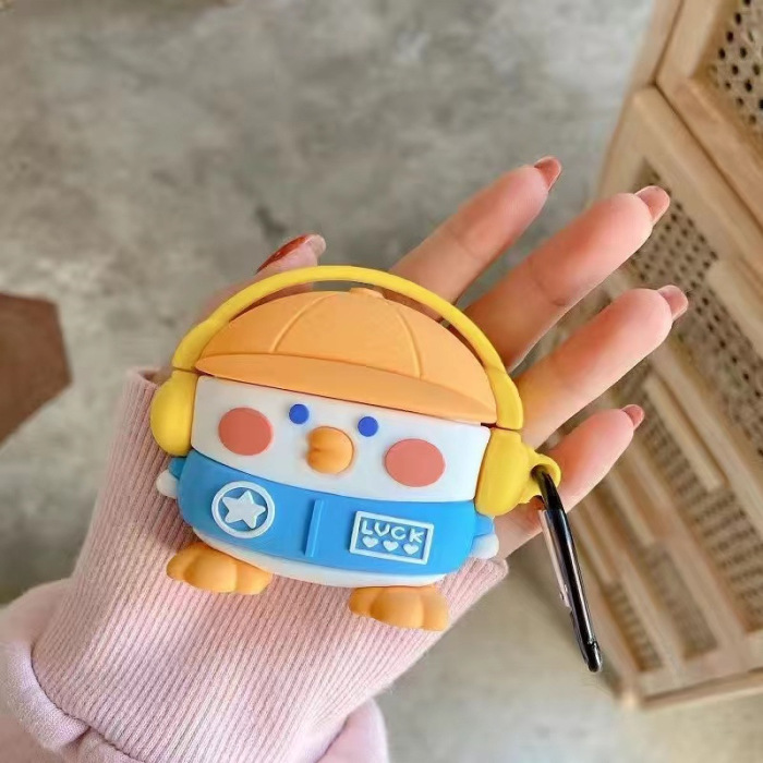 【獨家設計】AirPods潮玩系列多元素保護套 彩繪浮雕工藝 支持全代