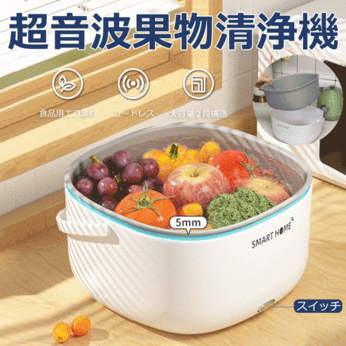 ブラックテクノロジー超音波野菜洗浄机