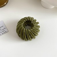 ベルベット鳥の巣ヘアクリップ 一秒打造百變髮型