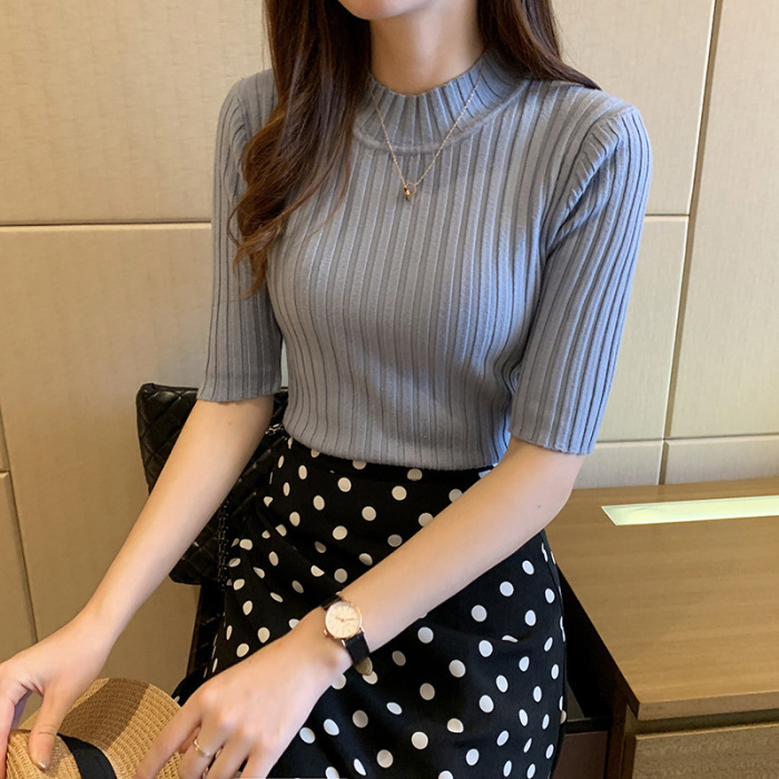 半袖サマーニット🌸9色から選択可能！