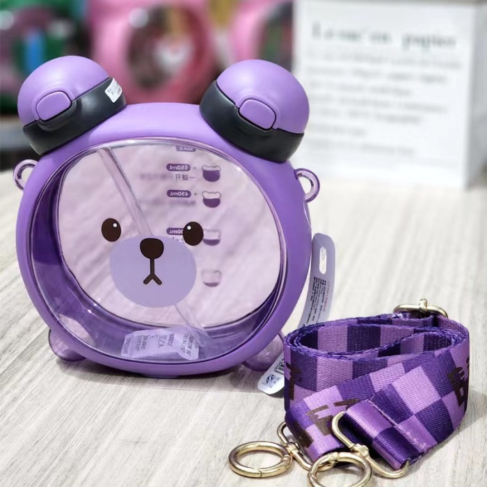 克拉熊 Q萌小熊飲水壺 - 今夏必備飲水好伴侶 大人小孩都能用