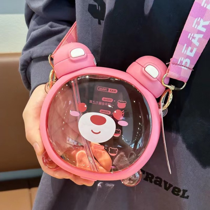 克拉熊 Q萌小熊飲水壺 - 今夏必備飲水好伴侶 大人小孩都能用