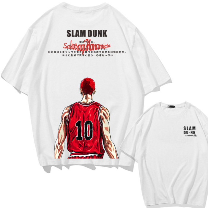 人気漫画【SLAM DUNK/スラムダンク】DunkmasterTシャツ購入したい方は見逃さないでください!世代の青春記憶!一緒に思い出そう