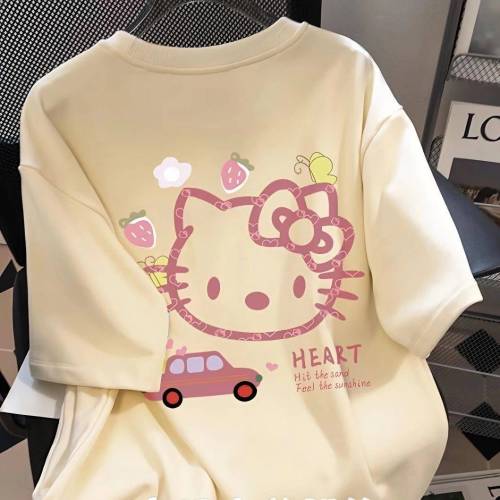 正版授權【HelloKitty】260g重裝純棉T恤