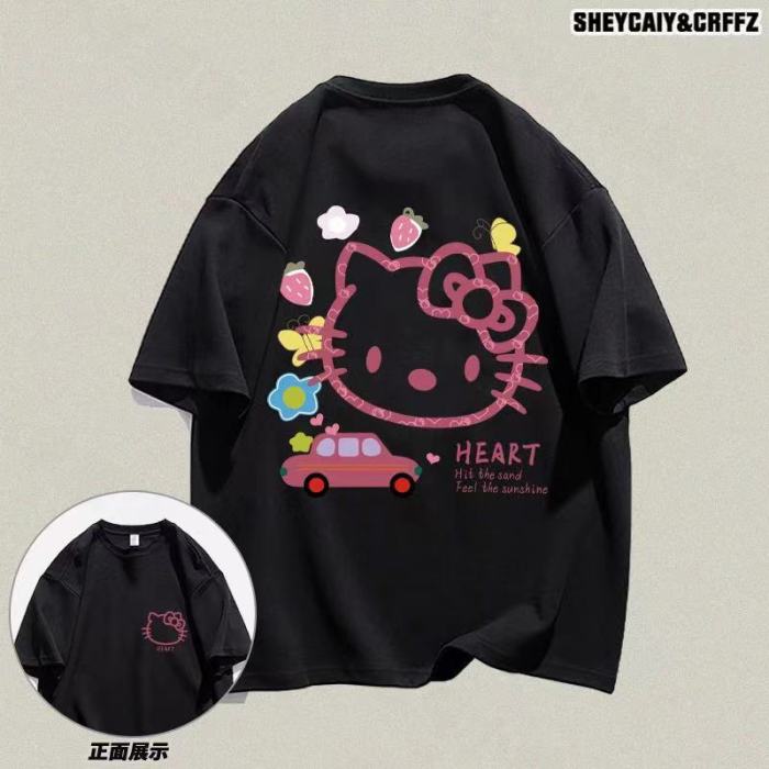 正版授權【HelloKitty】260g重裝純棉T恤