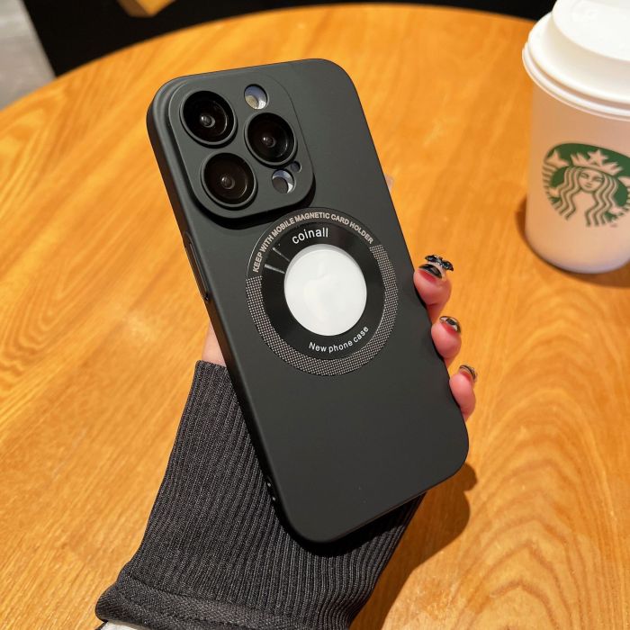 【iPhone系列現貨】高品質膚感無邊框磨砂磁吸殼，輕薄裸機，防刮耐磨不留紋，全包保護！支援magsafe！