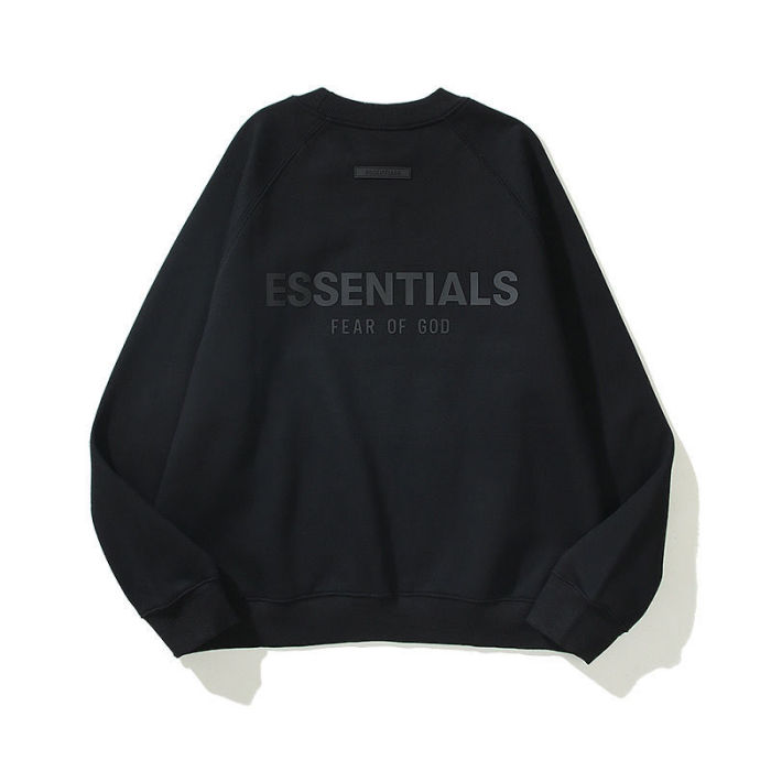 Fear of God Essentials (エッセンシャルズ) 23SS 3D SILICON BACK LOGO CREWNECK SWEATSHIRT バック ロゴ クルー ネック スウェット トレーナー