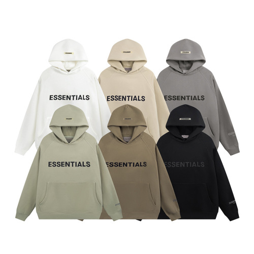 Fear of God Essentials (エッセンシャルズ) 23SS 3D SILICON BACK LOGO CREWNECK SWEATSHIRT バック ロゴ クルー ネック スウェット トレーナー