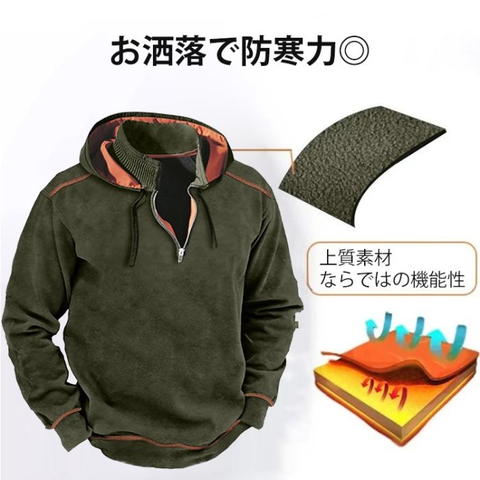 フード付きパーカー👚ラムの綿毛の衛衣
