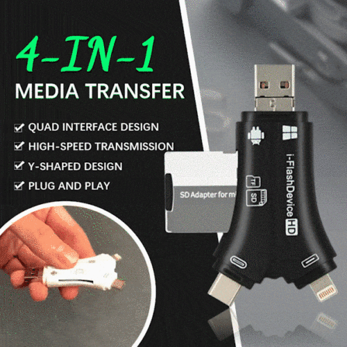 🔥🔥🔥4-in-1 Media Transfer with Memory