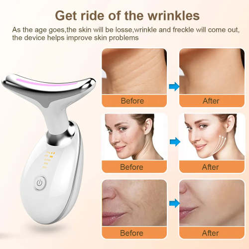Firming Wrinkle Removal, Skin Tightens and Lifts Device for Face, Neck and Double Chin