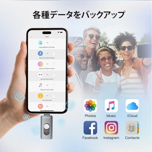 3イン1高速バックアップストレージ