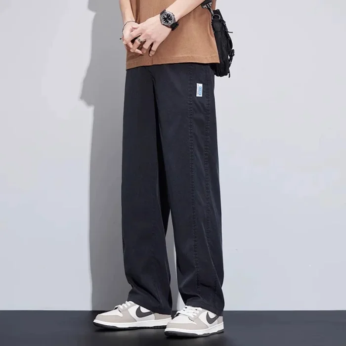 ドレープストレートパンツ