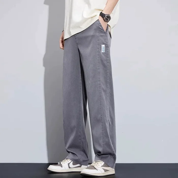 ドレープストレートパンツ