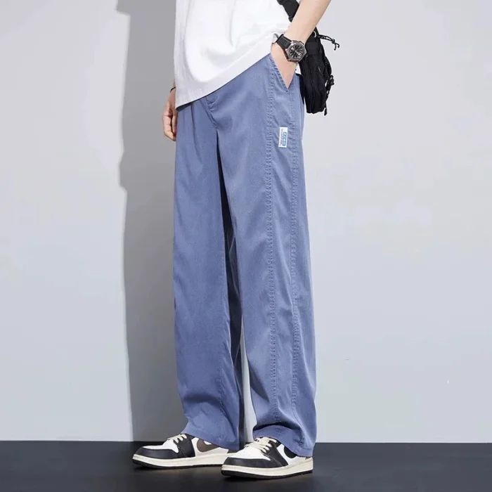 ドレープストレートパンツ