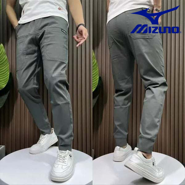 【Mizuno SALE]Men's High Stretch Multi-pocket Skinny Cargo Pants👖