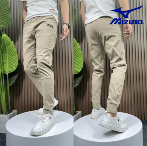 【Mizuno SALE]Men's High Stretch Multi-pocket Skinny Cargo Pants👖