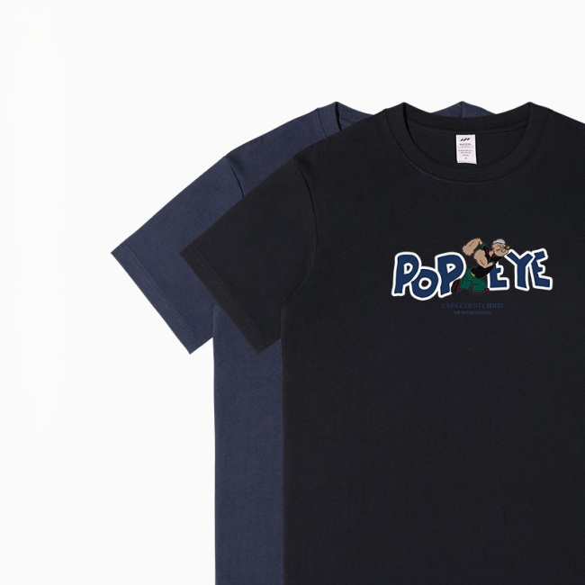 Popeye 男女同款T恤 純棉重磅230g短袖