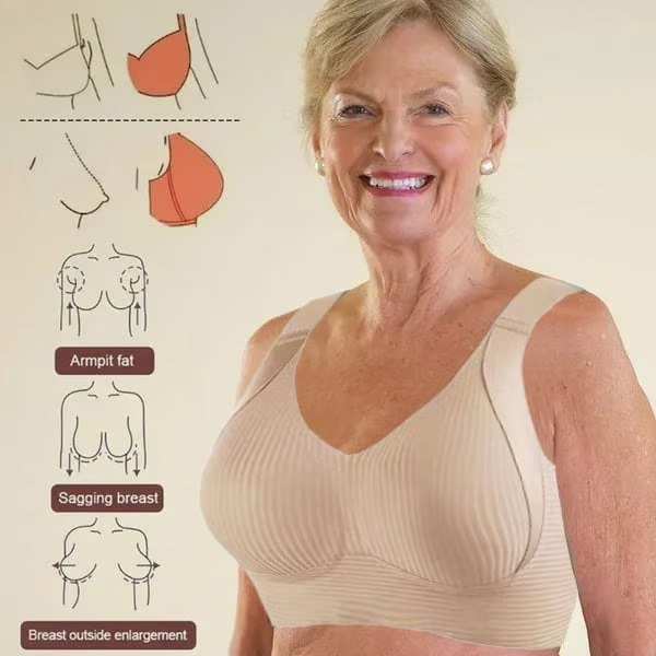 Super firming bra _ Wire-free push-up bra 👍 No more sagging breasts