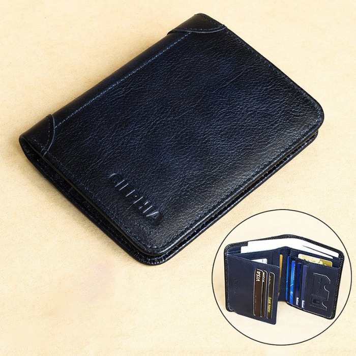 💰Multi-functional RFID Blocking Waterproof Durable Genuine Leather Wallet🎁