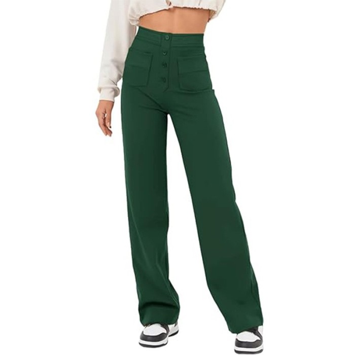 Women's Casual High Waist Stretch Pants