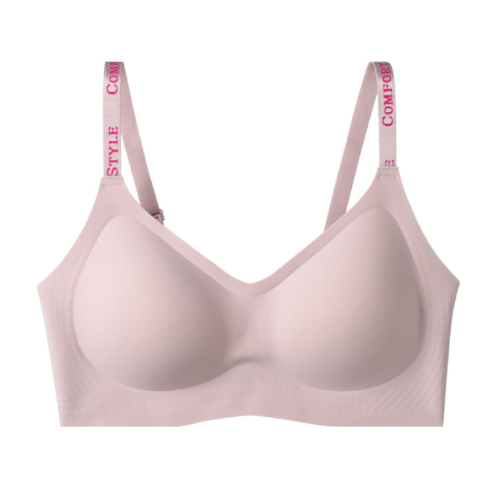 Anti-lift gravity bra  One-piece seamless push-up bra