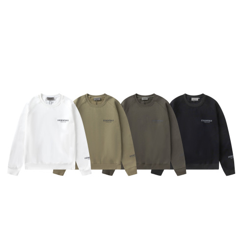 Fear of God Essentials Reflective Letter Fleece Sweatshirt