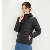 【日本直郵】【日本ど￠輕薄短款羽絨服】精選優質白鴨絨，舒適保暖，衣領兩用設計，圓領V領隨意切換 支持貨到付款,不喜歡可退換貨