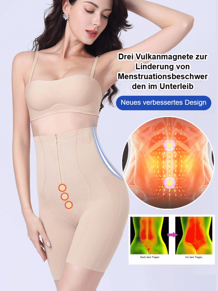 Seamless zipper strong body shaping pants hip lifting tummy control pants