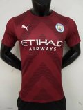 Manchester City 2022-23 MCI red goalkeeper player version soccer jerseys