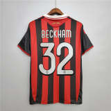 AC Milan 2009-10 home soccer jerseys