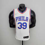 75th Anniversary Philadelphia 76ers HOWARD#39 White NBA Jersey