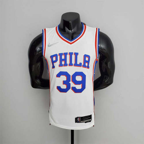 75th Anniversary Philadelphia 76ers HOWARD#39 White NBA Jersey