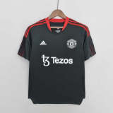 Manchester United 2022-23 black training suit soccer jerseys