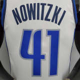 75th Anniversary Nowitzki #41 Lone Ranger White